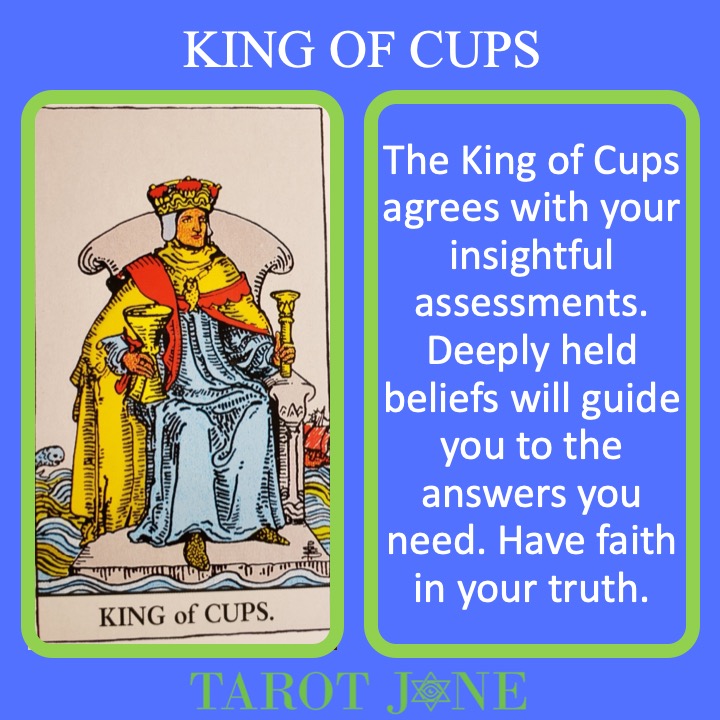 King of Cups - Tarot Card Meaning